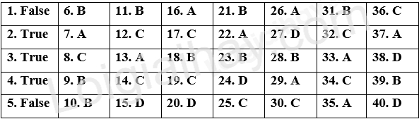 Đề thi học kì 1 Tiếng Anh 12 Bright - Đề số 1 1 1