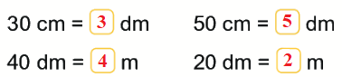 Bài 55. Đề-xi-mét. Mét. Ki-lô-mét 0 4