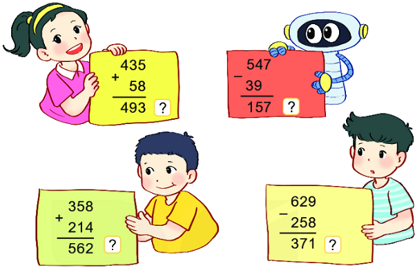 Bài 70: Ôn tập phép cộng, phép trừ trong phạm vi 1000 5