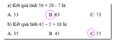 Giải bài 22: Phép trừ (có nhớ) số có hai chữ số cho số có một chữ số (tiết 4) trang 83 Vở bài tập toán 2 - Kết nối tri thức với cuộc sống 2 1
