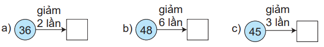 Giải bài 27: Giảm một số đi một số lần (tiết 1) trang 69 vở bài tập Toán 3 - Kết nối tri thức với cuộc sống 0 1