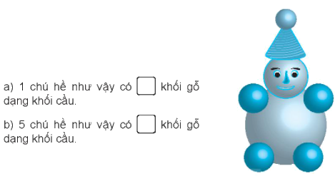 Giải bài 46: Khối trụ, khối cầu (tiết 1) Vở bài tập toán 2 - Kết nối tri thức với cuộc sống 5