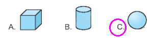 Giải bài 46: Khối trụ, khối cầu (tiết 2) Vở bài tập toán 2 - Kết nối tri thức với cuộc sống 1 3