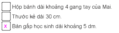 Giải bài 55: Đề-xi-mét. Mét. Ki-lô-mét (tiết 1) Vở bài tập toán 2 - Kết nối tri thức với cuộc sống 4