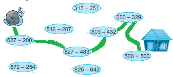 Giải bài 62: Phép trừ (có nhớ) trong phạm vi 1000 (tiết 2) Vở bài tập toán 2 - Kết nối tri thức với cuộc sống 9