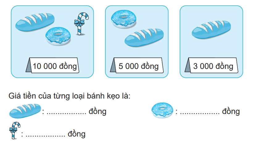 Giải bài 68: Tiền Việt Nam (tiết 2) trang 83 vở bài tập Toán 3 - Kết nối tri thức với cuộc sống 0 1