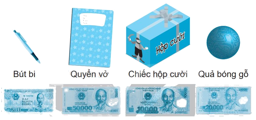 Giải bài 68: Tiền Việt Nam trang 82 (tiết 1) vở bài tập Toán 3 - Kết nối tri thức với cuộc sống 5