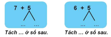 Giải bài: 7 cộng với một số, 6 cộng với một số (trang 47) Vở bài tập toán 2 - Chân trời sáng tạo 1