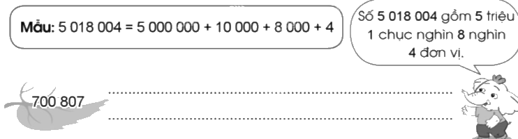 Giải bài 82: Ôn tập về số tự nhiên và các phép tính với số tự nhiên trang 93, 94, 95, 96 vở bài tập Toán 5 - Cánh diều 0 1