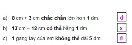 Giải bài: Có thể, chắc chắn, không thể (trang 110) Vở bài tập toán 2 - Chân trời sáng tạo 0 2