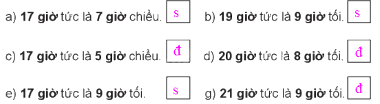Giải bài: Giờ , phút, xem đồng hồ VBT toán 2 - Chân trời sáng tạo 13