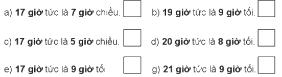 Giải bài: Giờ , phút, xem đồng hồ VBT toán 2 - Chân trời sáng tạo 6 1