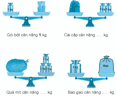 Giải bài: Ki-lô-gam VBT toán 2 - Chân trời sáng tạo 0 1