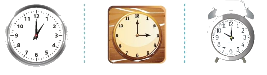 Toán lớp 1 trang 166 - Ôn tập về thời gian - SGK Cánh diều 0 1