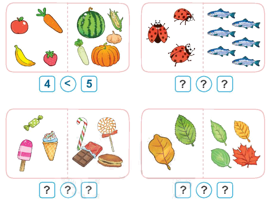 Toán lớp 1 trang 26 - Bài 4: So sánh số - SGK Kết nối tri thức 11
