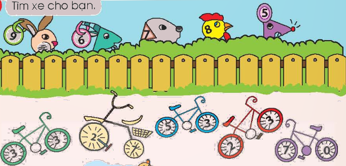 Toán lớp 1 trang 47 - Số 10 - SGK Chân trời sáng tạo 9