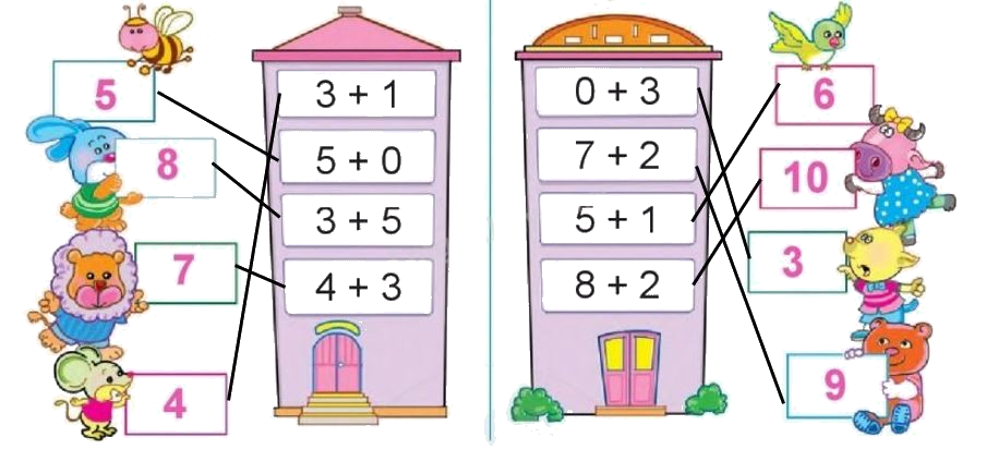 Toán lớp 1 trang 48 - Phép cộng trong phạm vi 10 (tiếp theo) - SGK Cánh diều 4