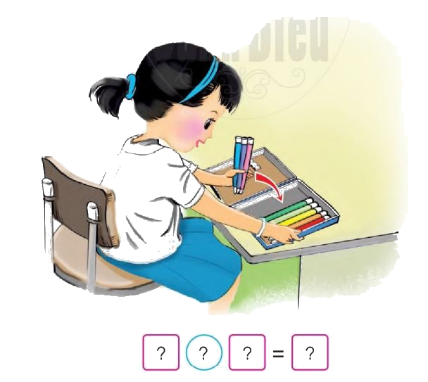 Toán lớp 1 trang 50 - Luyện tập - SGK Cánh diều 3 2