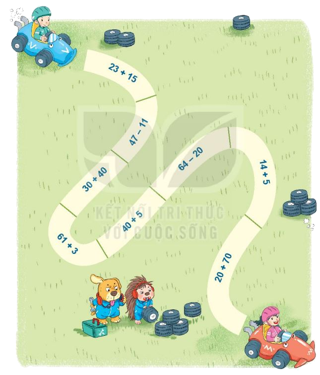 Toán lớp 1 trang 64- Bài 33: Luyện tập chung - SGK Kết nối tri thức 21