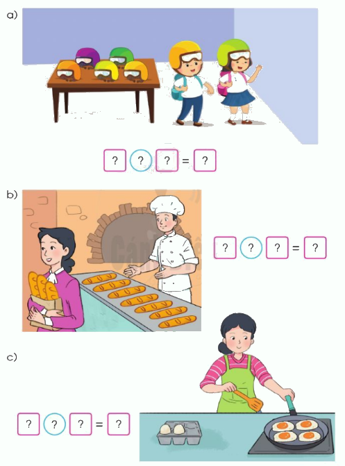Toán lớp 1 trang 66 - Luyện tập - SGK Cánh diều 6