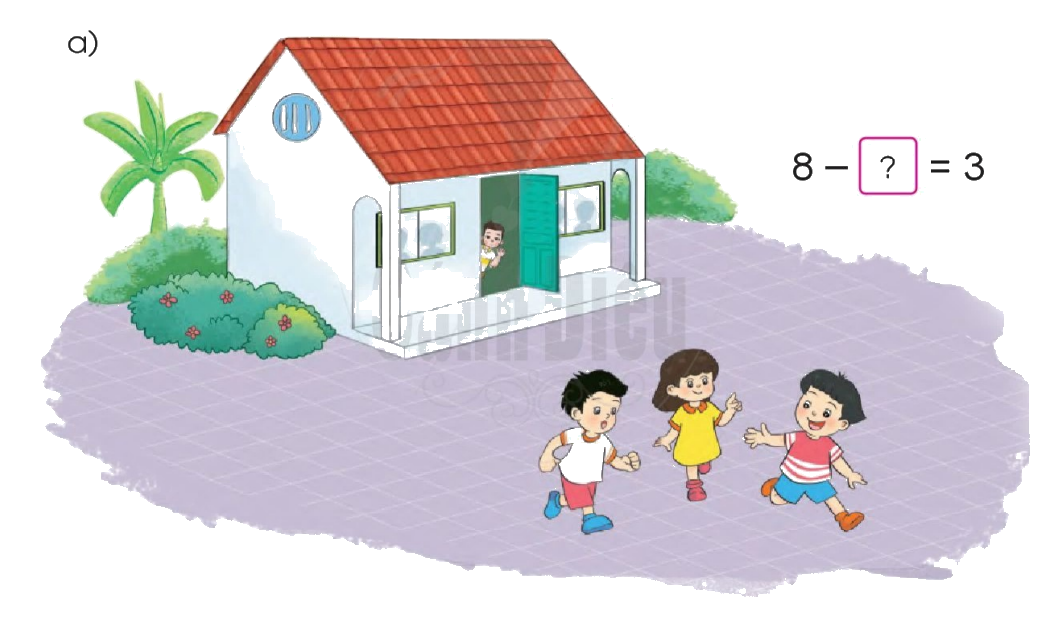 Toán lớp 1 trang 72 - Luyện tập- SGK Cánh diều 9