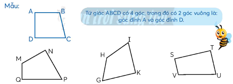 Toán lớp 3 trang 34 - Góc vuông, góc không vuông - SGK Chân trời sáng tạo 4