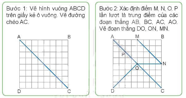 Toán lớp 4 trang 101 - Bài 30: Thực hành và trải nghiệm vẽ hai đường thẳng song song - SGK Kết nối tri thức 5