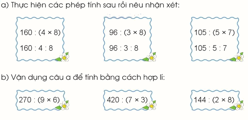 Toán lớp 4 trang 102 - Bài 46: Luyện tập chung - SGK Cánh diều 7