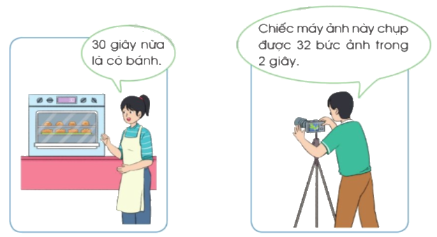 Toán lớp 4 trang 37 - Bài 15: Giây - SGK Cánh diều 6