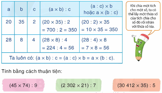 Toán lớp 4 trang 83 - Bài 70: Luyện tập - SGK Bình Minh 4