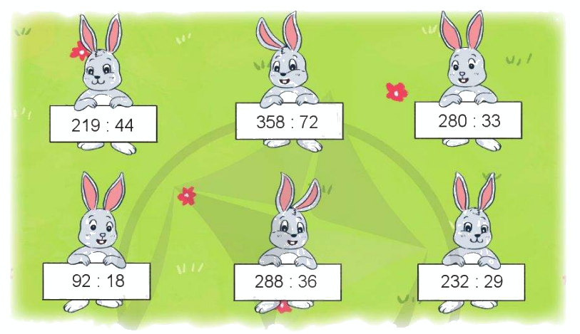 Toán lớp 4 trang 95 - Bài 42: Chia cho số có hai chữ số (tiếp theo) - SGK Cánh diều 4
