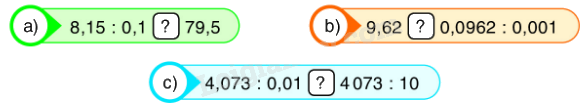 Toán lớp 5 Bài 61. Chia nhẩm một số thập phân cho 0,1; 0,01; 0,001; ... - SGK Bình Minh 3