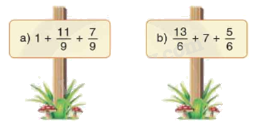 Toán lớp 5 Bài 7. Ôn tập về cộng, trừ phân số - SGK Bình Minh 2